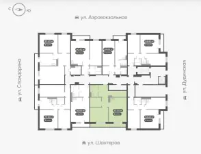 ЖК Белый квартал, дом 2, подъезд 1