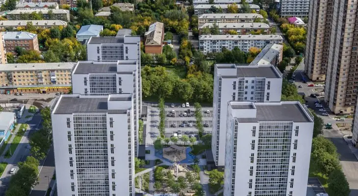 ЖК Белый квартал Макет домов