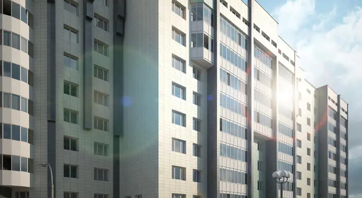 ЖК Копылова Макет фасада дома