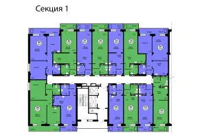 ЖК Новые Черемушки, дом 2, секция 1