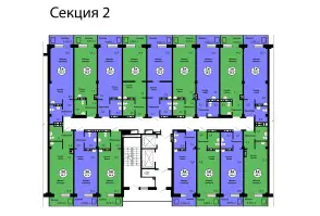 ЖК Новые Черемушки, дом 2, секция 2